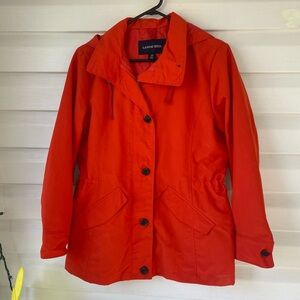 Lands’ End | XS (3-4) Orange Raincoat